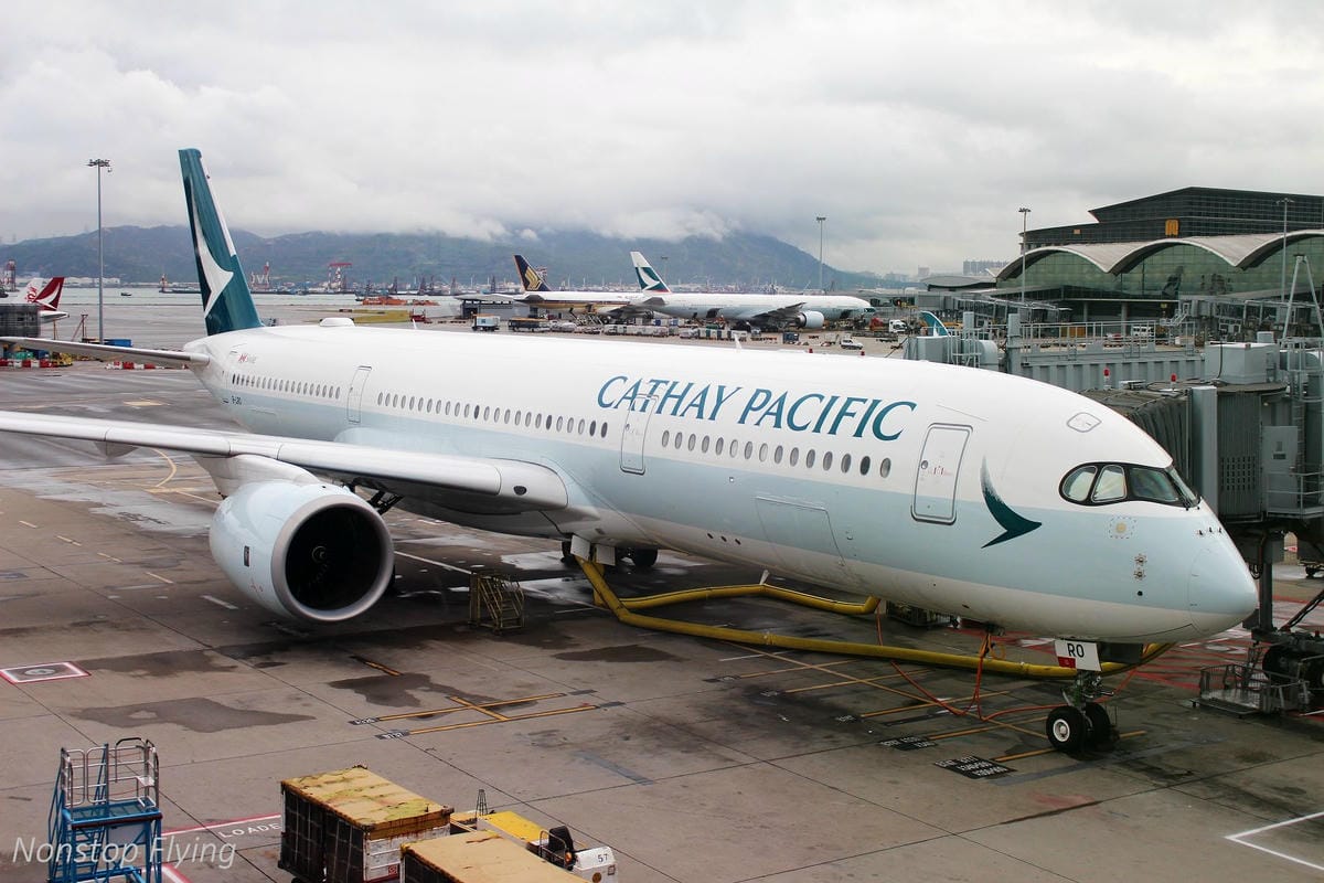 2018.08 香港機場拍飛機 -管制區內圖輯