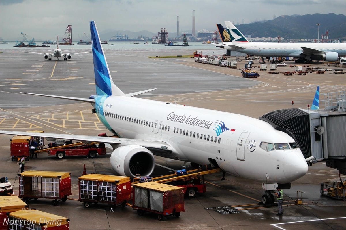 2018.08 香港機場拍飛機 -管制區內圖輯