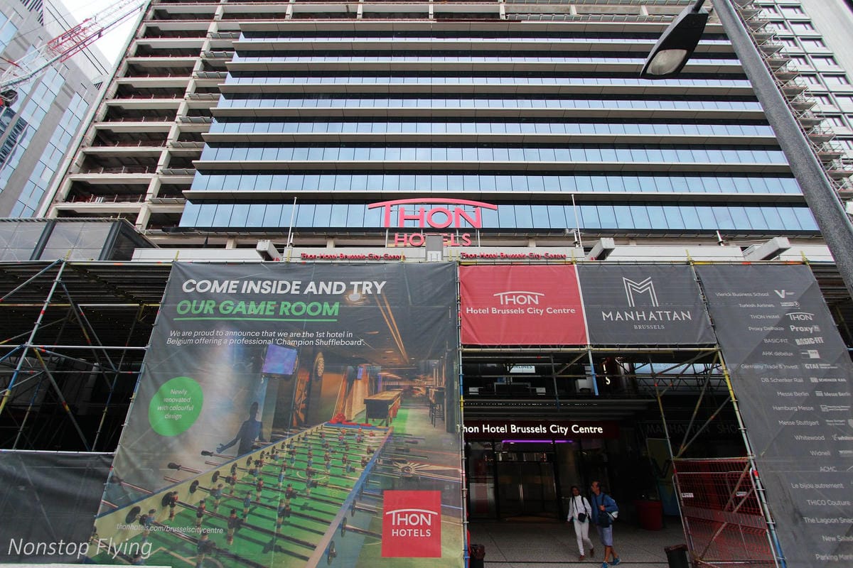 【住宿心得】比利時布魯塞爾Thon Hotel Brussels City Centre -市中心四星飯店，近地鐵/電車站，徒步達大廣場