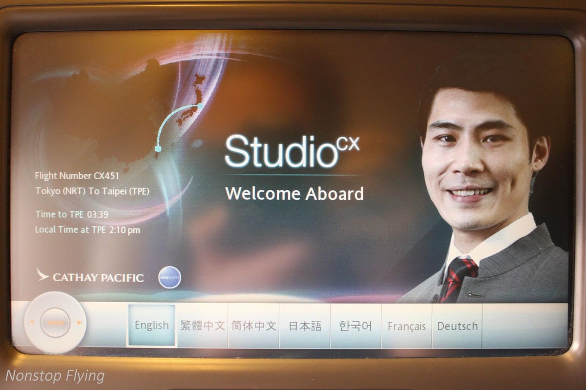 2018.12.10 國泰航空 CX451 東京-台北 波音777-300飛行記錄