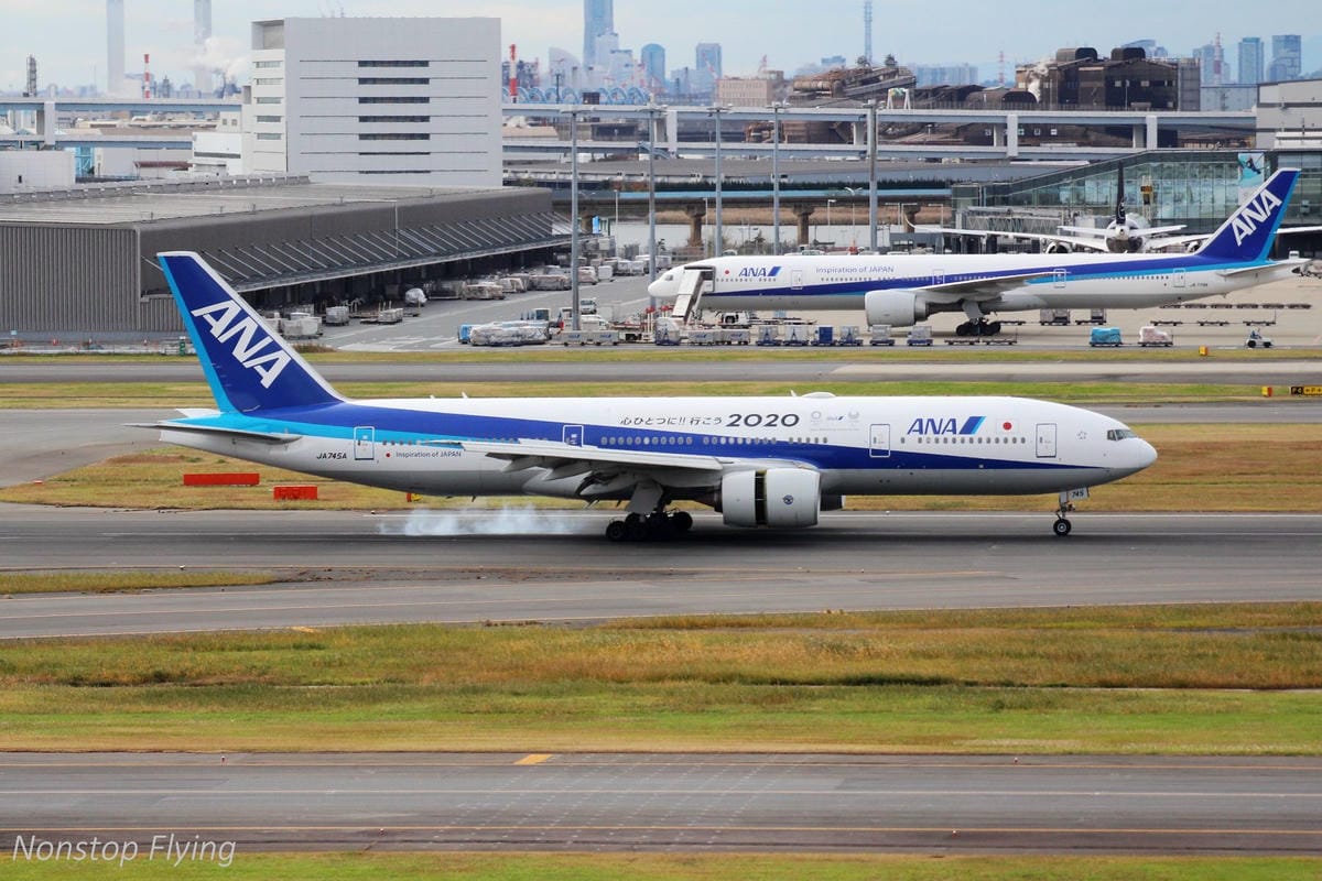 【日本東京】2018.12.09 羽田機場拍飛機記錄 -第一航廈/第二航廈/國際線航廈