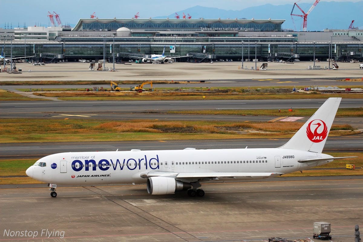 【日本東京】2018.12.09 羽田機場拍飛機記錄 -第一航廈/第二航廈/國際線航廈