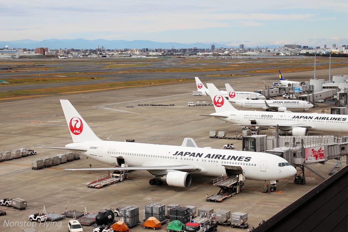 【日本東京】2018.12.09 羽田機場拍飛機記錄 -第一航廈/第二航廈/國際線航廈