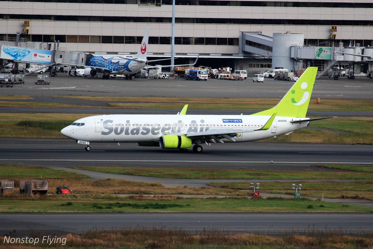 【日本東京】2018.12.09 羽田機場拍飛機記錄 -第一航廈/第二航廈/國際線航廈