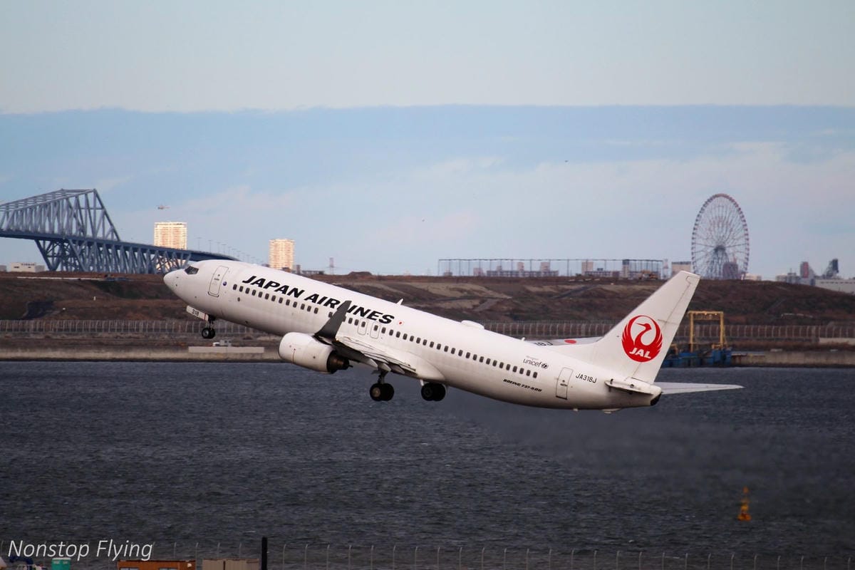【日本東京】2018.12.09 羽田機場拍飛機記錄 -第一航廈/第二航廈/國際線航廈