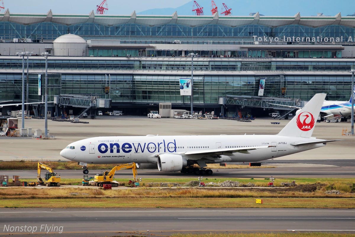 【日本東京】2018.12.09 羽田機場拍飛機記錄 -第一航廈/第二航廈/國際線航廈