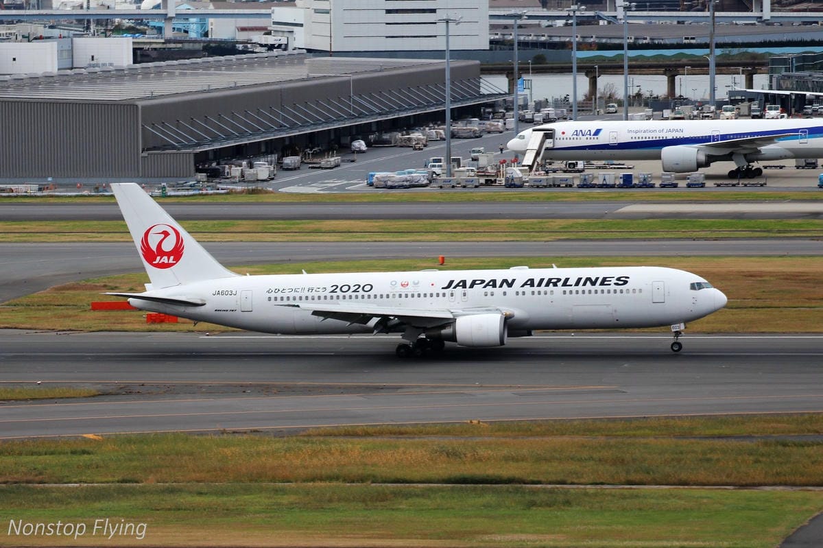 【日本東京】2018.12.09 羽田機場拍飛機記錄 -第一航廈/第二航廈/國際線航廈