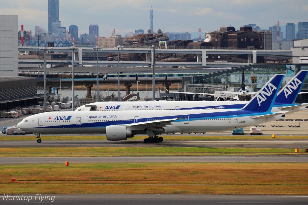 【日本東京】2018.12.09 羽田機場拍飛機記錄 -第一航廈/第二航廈/國際線航廈