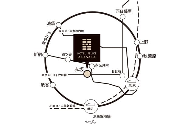 【東京住宿】Hotel Felice Akasaka -近赤坂/赤坂見附/溜池山王,新穎現代附大浴場! - 第3張圖 【東京住宿】Hotel Felice Akasaka -近赤坂/赤坂見附/溜池山王,新穎現代附大浴場!