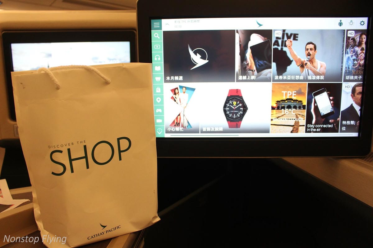 2019.02.17 國泰航空 CX402 香港-台北 A350-1000商務艙飛行記錄 -國泰最新旗艦機型