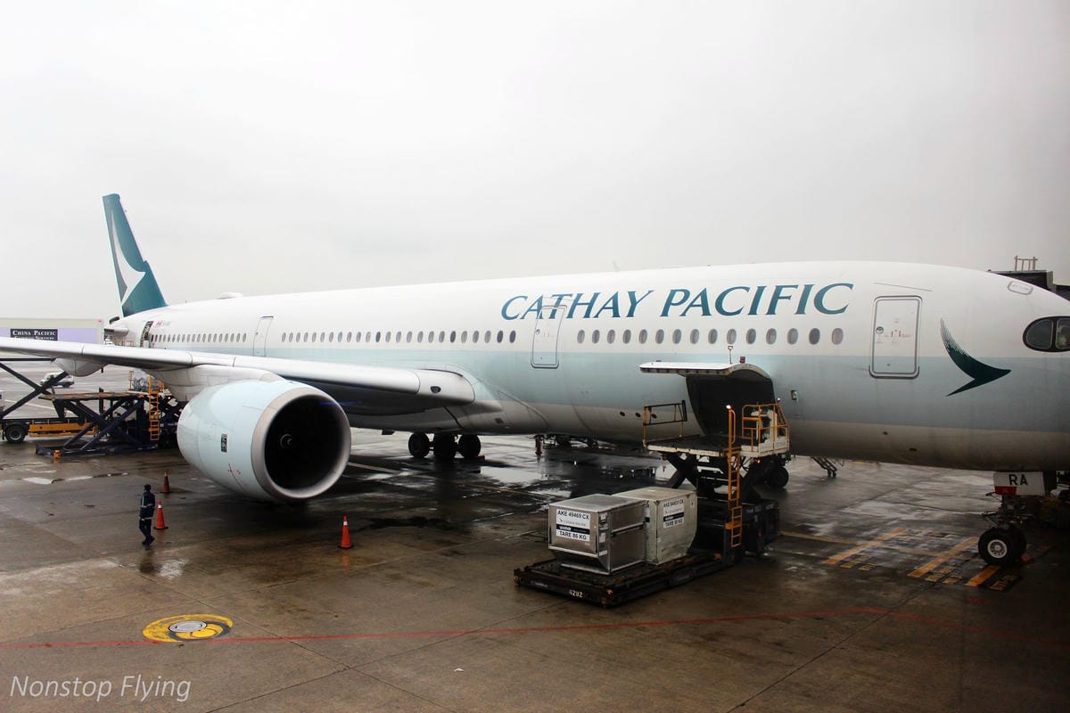 2019.04.16 國泰航空 CX485 台北-香港 A350-900商務艙 飛行記錄 - 第12張圖 2019.04.16 國泰航空 CX485 台北-香港 A350-900商務艙 飛行記錄