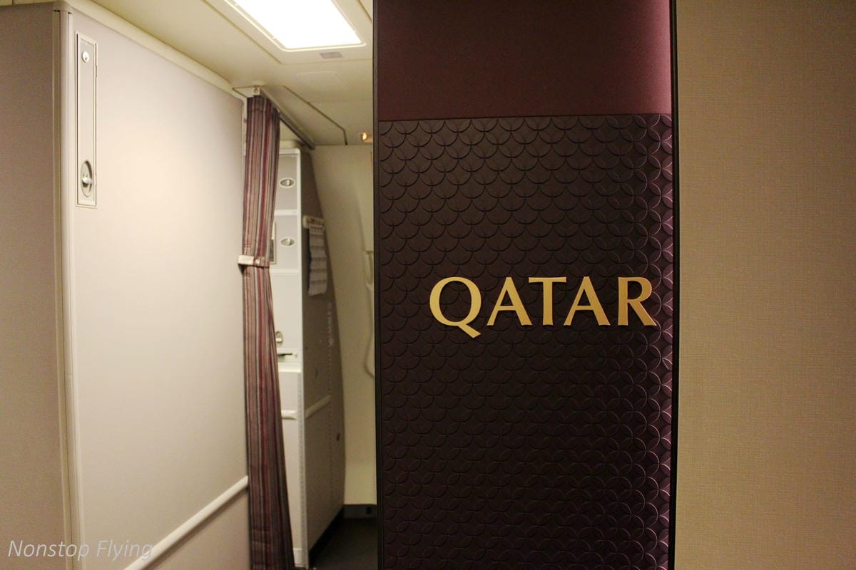 2019.04.17 卡達航空 QR815 香港-杜哈 Qsuite體驗 -波音777豪華包廂、五星級服務、吃到飽隨選菜單,全球最佳商務艙!