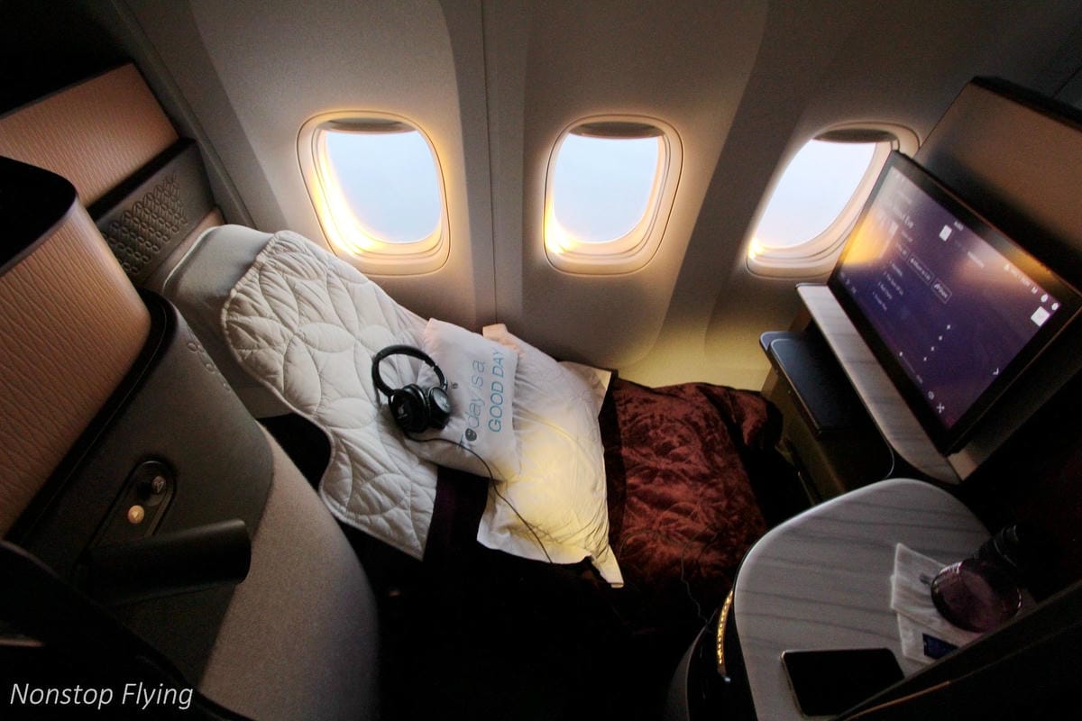 2019.04.17 卡達航空 QR815 香港-杜哈 Qsuite體驗 -波音777豪華包廂、五星級服務、吃到飽隨選菜單，全球最佳商務艙!