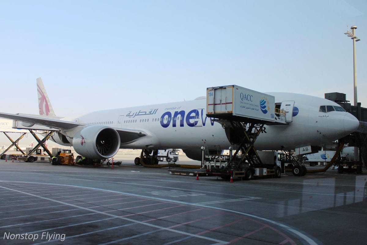 2019.04.17 卡達航空 QR815 香港-杜哈 Qsuite體驗 -波音777豪華包廂、五星級服務、吃到飽隨選菜單,全球最佳商務艙!