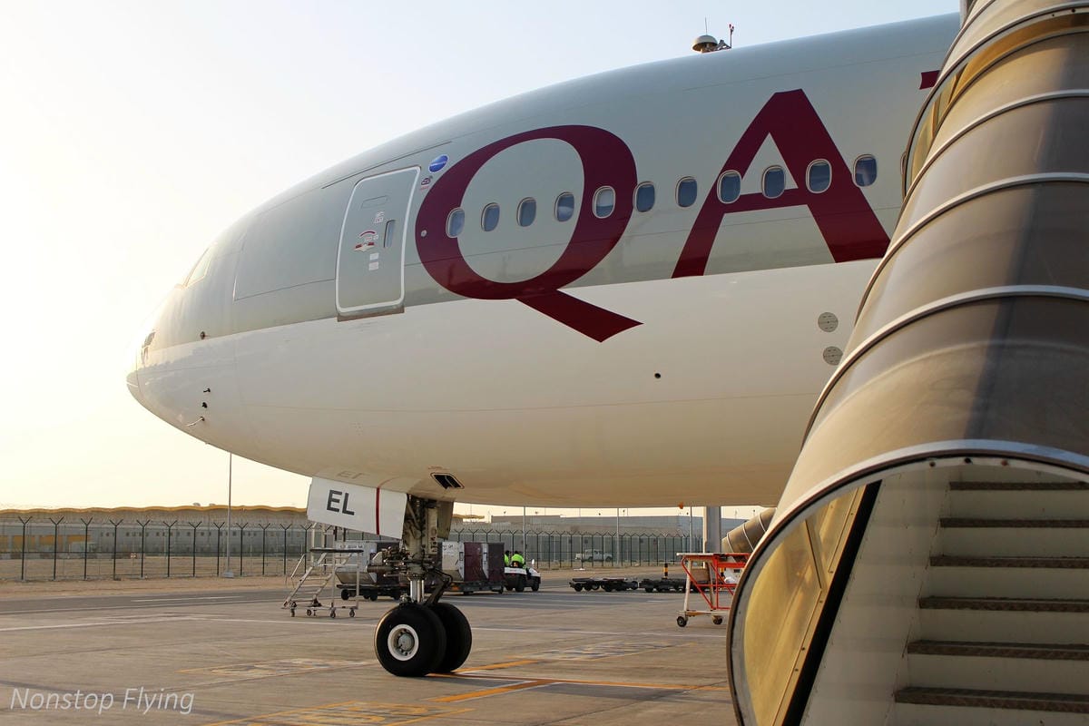 2019.04.17 卡達航空 QR815 香港-杜哈 Qsuite體驗 -波音777豪華包廂、五星級服務、吃到飽隨選菜單，全球最佳商務艙!