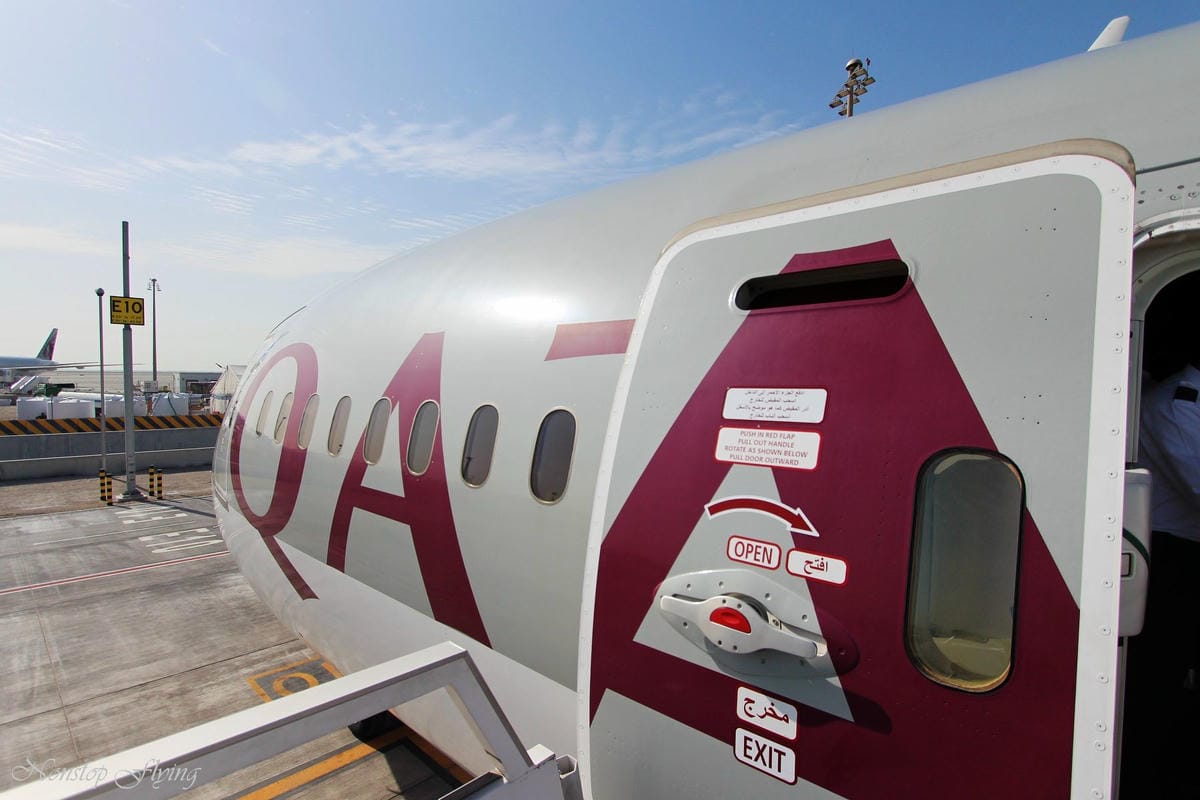 2019.04.17 卡達航空 QR327 杜哈-倫敦蓋威克 787-8商務艙 飛行記錄 -全平躺座椅、隨選餐飲、五星級服務 - 第8張圖 2019.04.17 卡達航空 QR327 杜哈-倫敦蓋威克 787-8商務艙 飛行記錄 -全平躺座椅、隨選餐飲、五星級服務