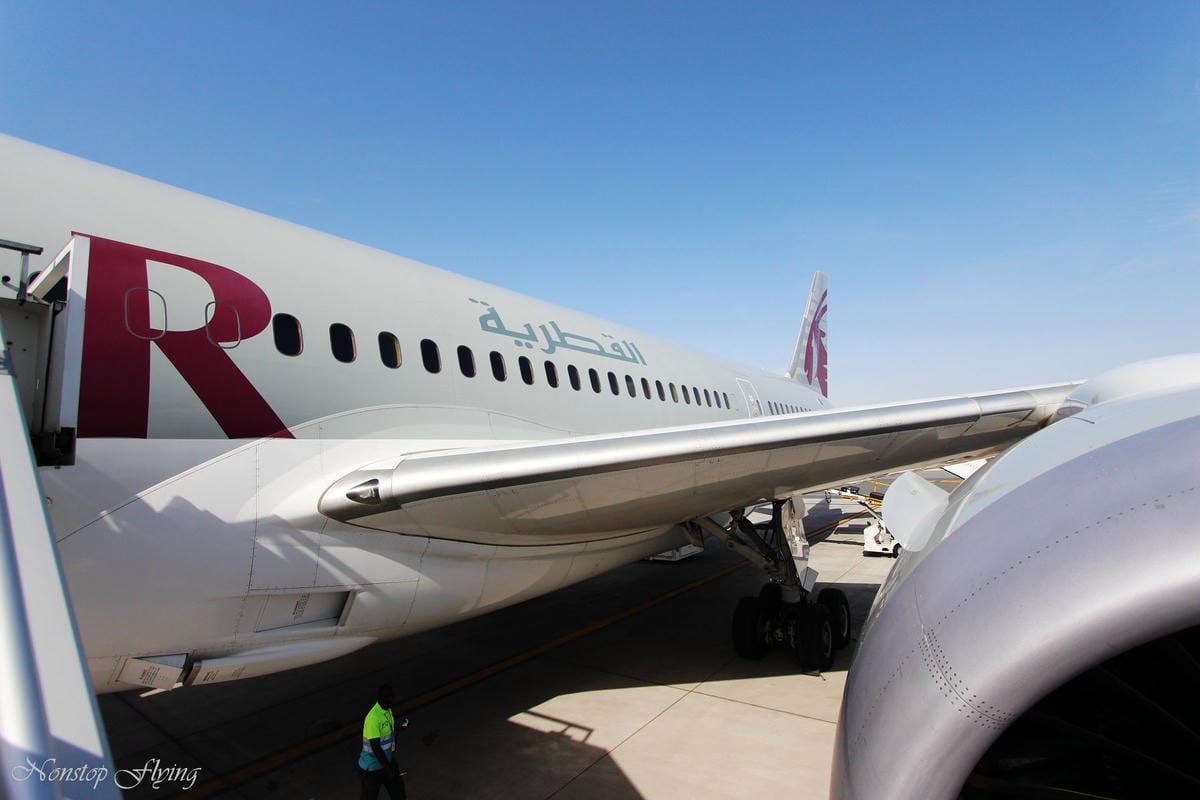 2019.04.17 卡達航空 QR327 杜哈-倫敦蓋威克 787-8商務艙 飛行記錄 -全平躺座椅、隨選餐飲、五星級服務 - 第7張圖 2019.04.17 卡達航空 QR327 杜哈-倫敦蓋威克 787-8商務艙 飛行記錄 -全平躺座椅、隨選餐飲、五星級服務