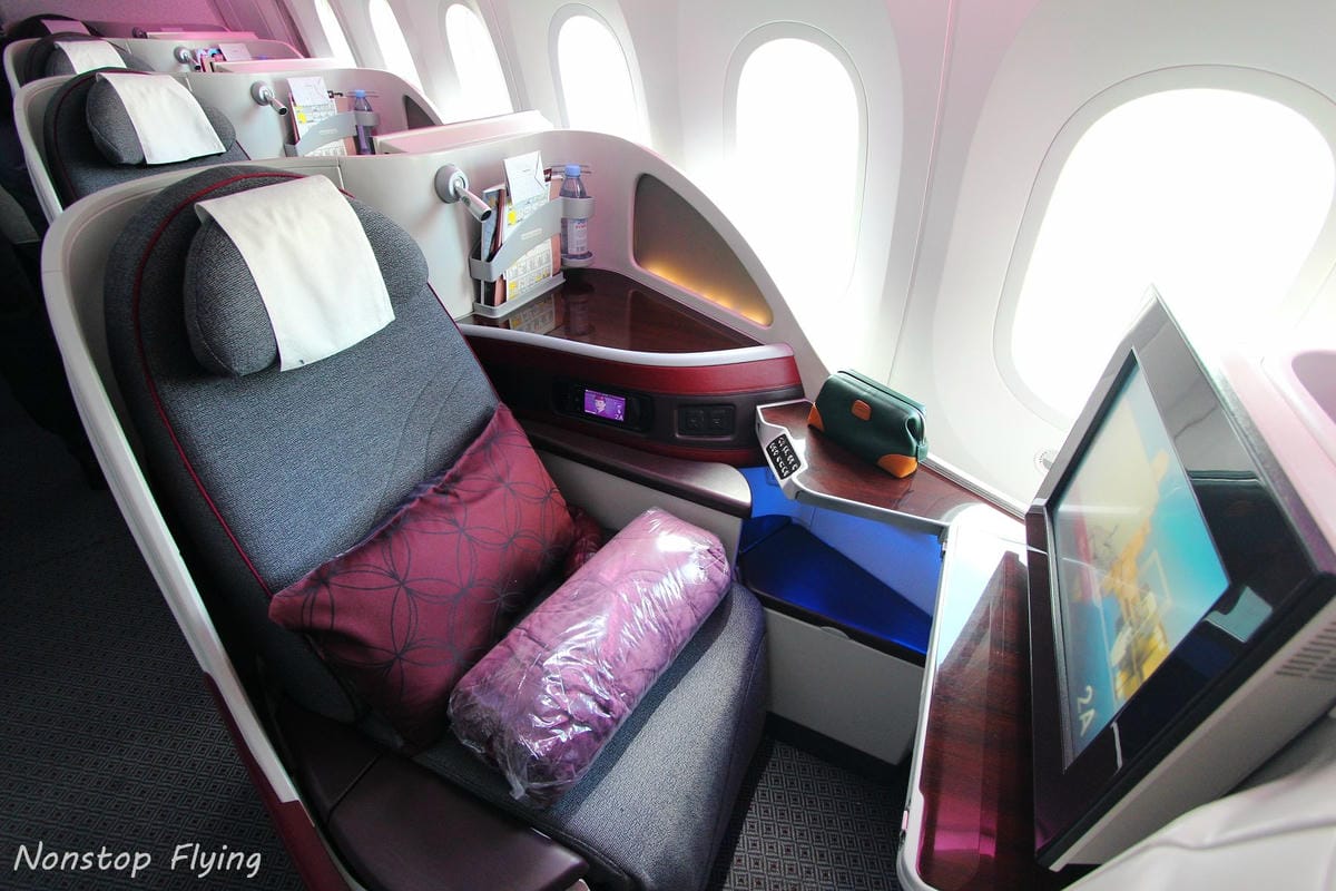 2019.04.26 卡達航空 QR328 倫敦蓋威克-杜哈 787-8商務艙 飛行記錄 -全平躺座椅、隨選餐飲、五星服務 - 第30張圖 2019.04.26 卡達航空 QR328 倫敦蓋威克-杜哈 787-8商務艙 飛行記錄 -全平躺座椅、隨選餐飲、五星服務