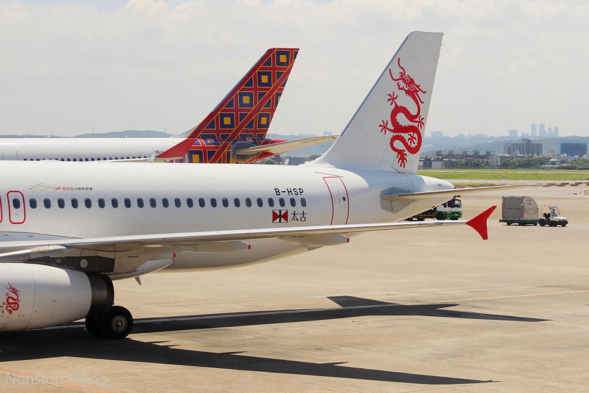 2019.06.28 國泰港龍 KA485 台北-香港 A320飛行記錄