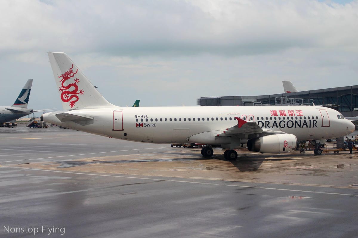 2019.06.28 國泰港龍 KA485 台北-香港 A320飛行記錄
