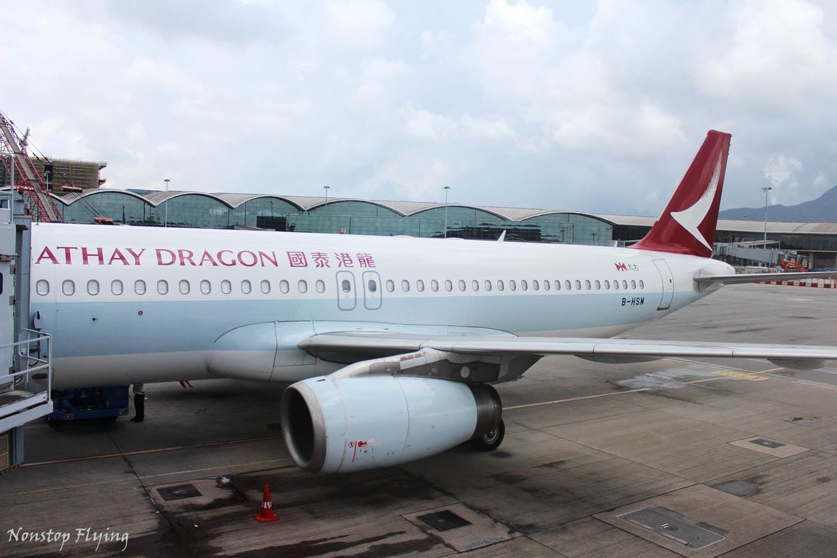 2019.06.28 國泰港龍 KA694 香港-海口 A320飛行記錄