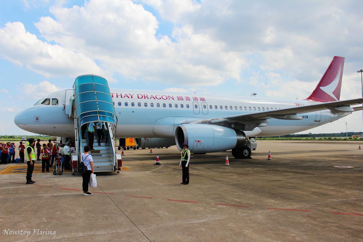 2019.06.28 國泰港龍 KA694 香港-海口 A320飛行記錄