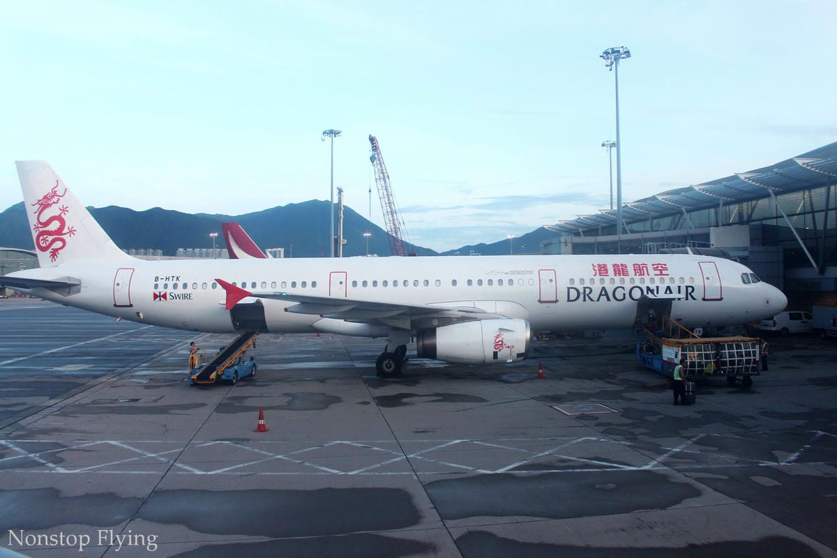 2019.06.30 國泰港龍 KA693 海口-香港 A320飛行記錄 -含海口貴賓室分享/ 一趟與暴風雨、機械搶修賽跑的旅程