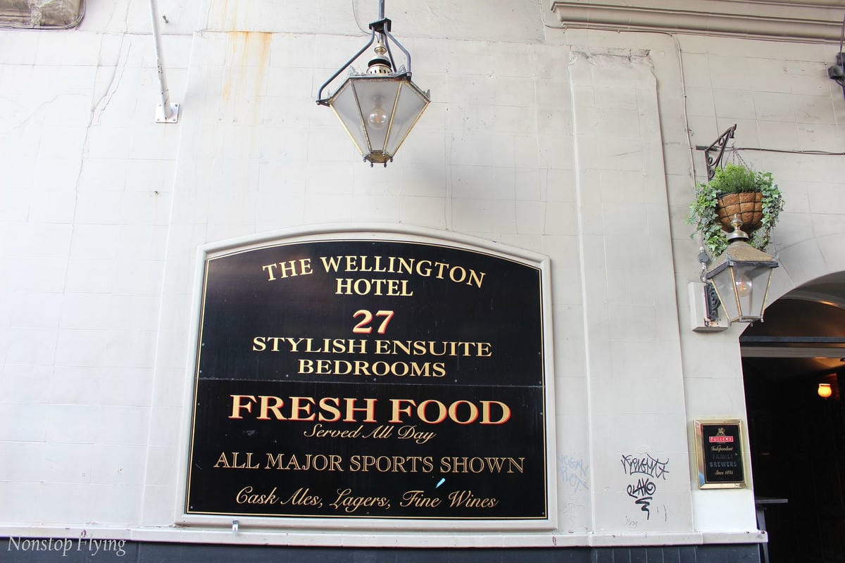 【倫敦住宿】The Wellington Hotel -Waterloo車站對面，步行達倫敦眼/大笨鐘，附豐盛早餐