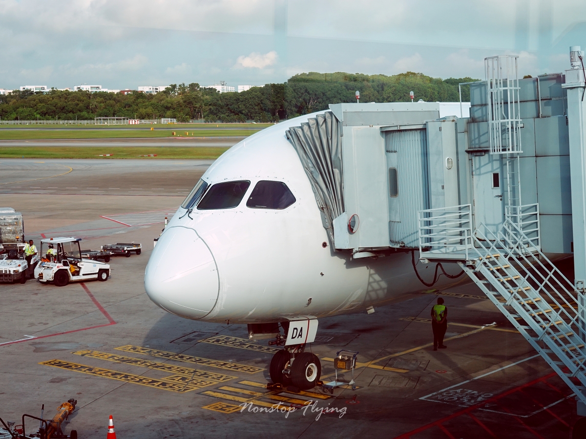 2025.09.20 新加坡航空 SQ876 新加坡-台北 787-10商務艙飛行記錄