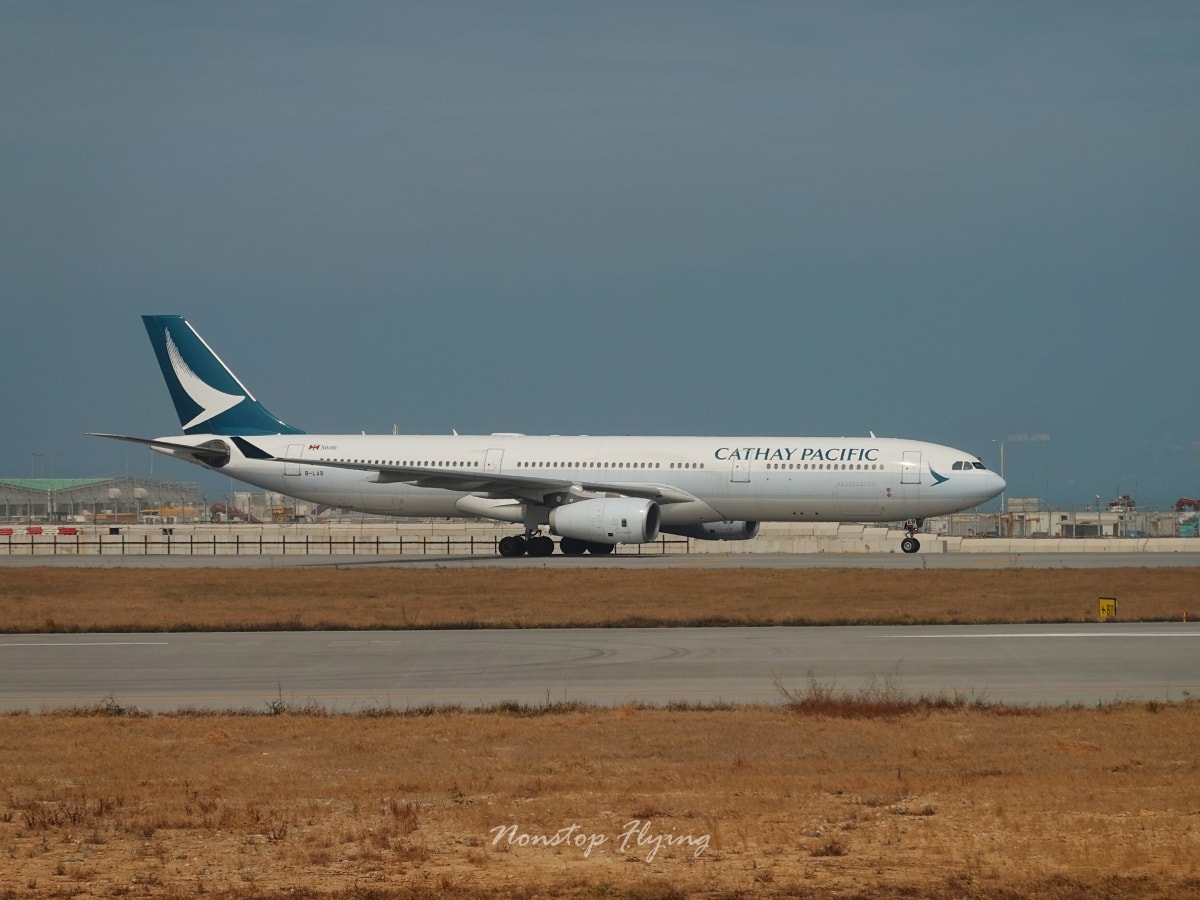 2026.02.05 國泰航空 CX489 台北-香港 777-300ER 爾雅商務艙Aria Suite 飛行記錄