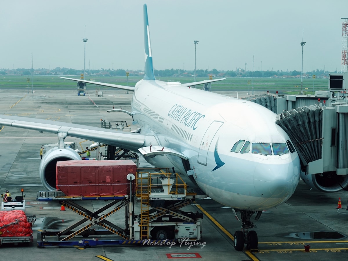 2026.02.08 國泰航空 CX776 雅加達-香港 A330-300 商務艙 飛行記錄
