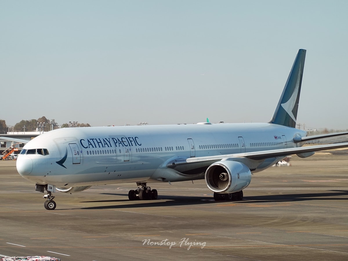 2026.01.13 國泰航空 CX451 東京-台北 777-300 飛行記錄