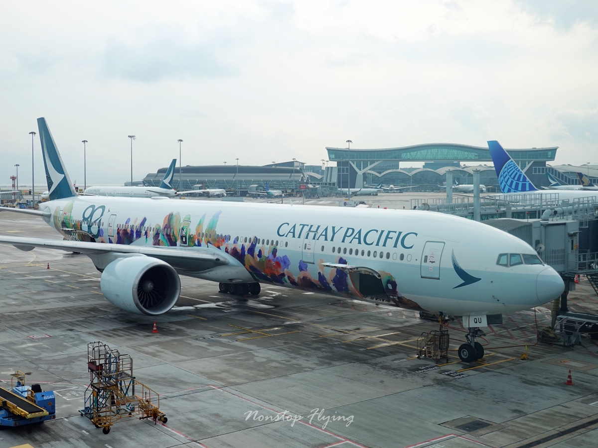 2026.04.21 國泰航空 CX400 香港-台北 A330-300 商務艙 飛行記錄